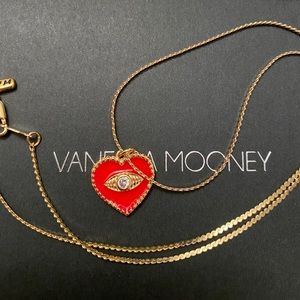 Vanessa Mooney Joelyn heart necklace